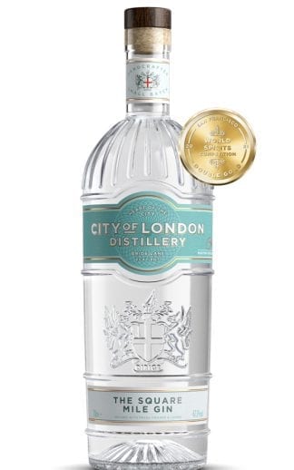 City of London Distillery Square Mile Gin Award-winning