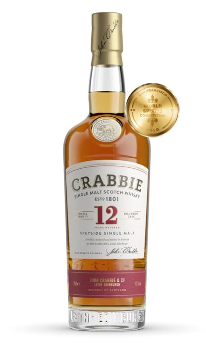 Crabbie 12 Year Old Single Malt Scotch Whisky