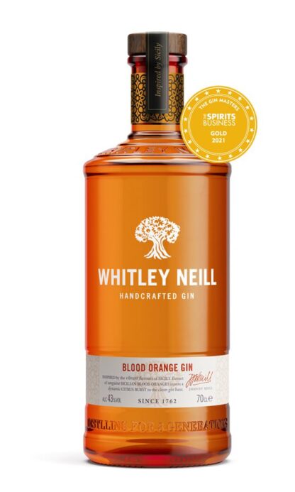 Award-winning Whitley Neill Blood Orange Gin