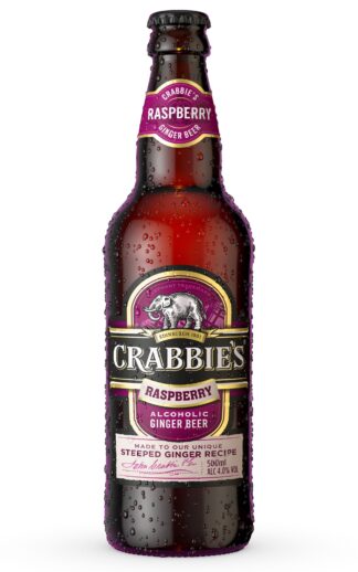 Crabbies Raspberry Alcholoic Ginger Beer 500ml