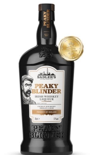 Sadlers Peaky Blinder Irish Whiskey Cream Liqueur Award-winning