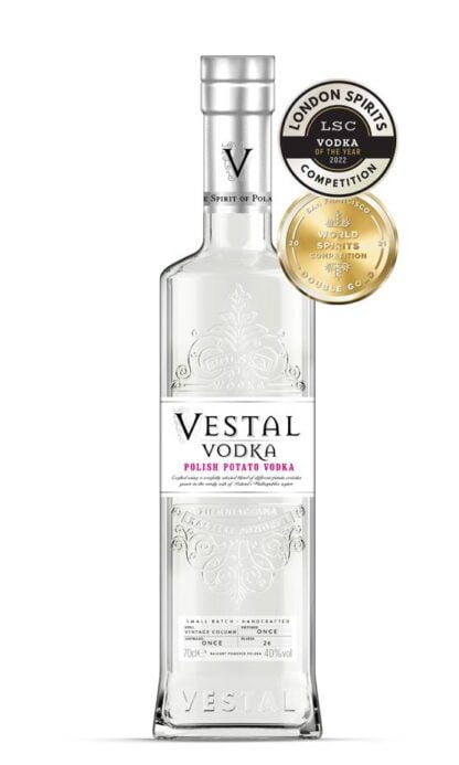 Award winning Vestal Vodka