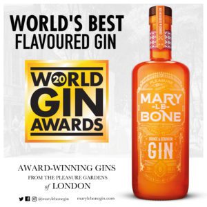 Marylebone Wins the World's Best Flavoured Gin