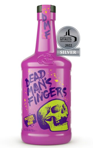 Award-winning Dead Man's Finger Passion Fruit Rum