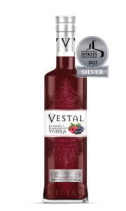Award-winning Vestal Raspberry and Blackcurrant Vodka