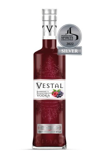 Award-winning Vestal Raspberry and Blackcurrant Vodka