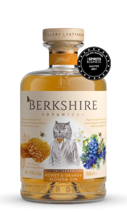 Award winning Berkshire Botanical Honey & Orange Blossom Gin