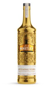JJ Whitley Artisanal Gold Vodka Distilled & Bottled in Russia