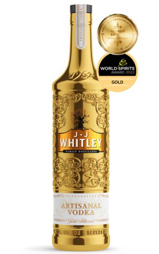 Award winning JJ Whitley Gold Artisanal Vodka