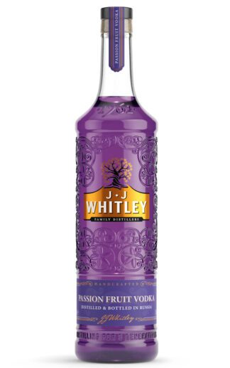 JJ Whitley Passion Fruit Vodka Distilled & Bottled in Russia