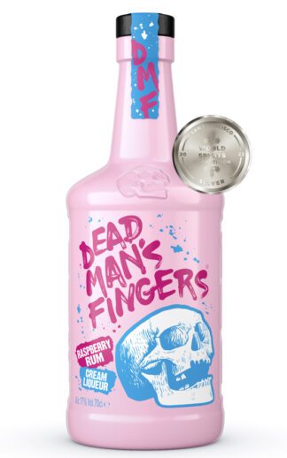 Award winning Dead Man’s Fingers Raspberry Rum Cream Liqueur