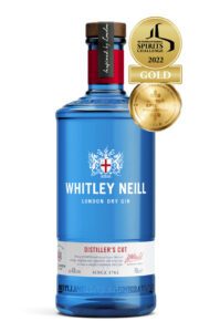 Award winning Whitley Neill Distiller's Cut London Dry Gin